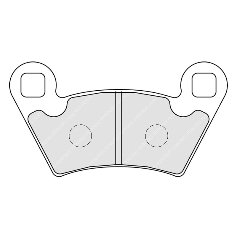 BRAKE PADS - SINTERGRIP SERIES - (FA354R) FRONT/REAR