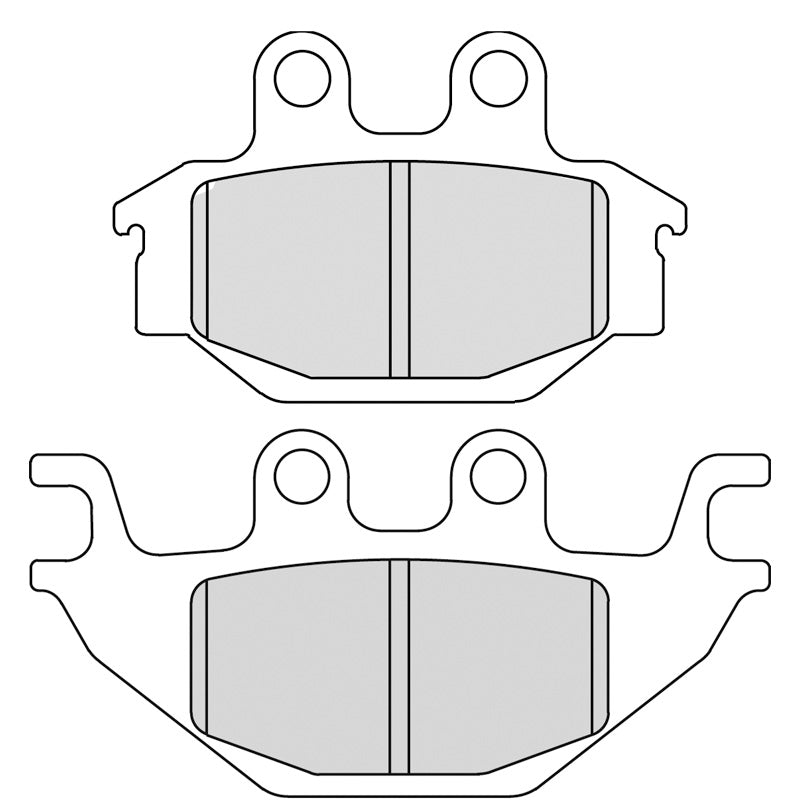 BRAKE PADS - SINTERGRIP SERIES - (FA377R)