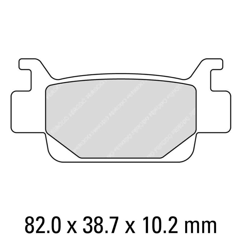 BRAKE PADS - SINTERGRIP SERIES - (FA410R)
