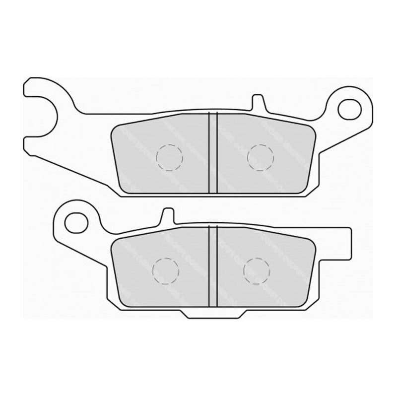 BRAKE PADS - SINTERGRIP SERIES - (FA444R)