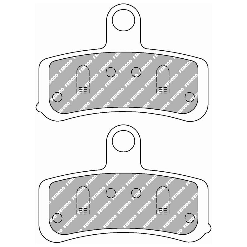 BRAKE PADS - SINTERGRIP SERIES - (FA457HH) FRONT