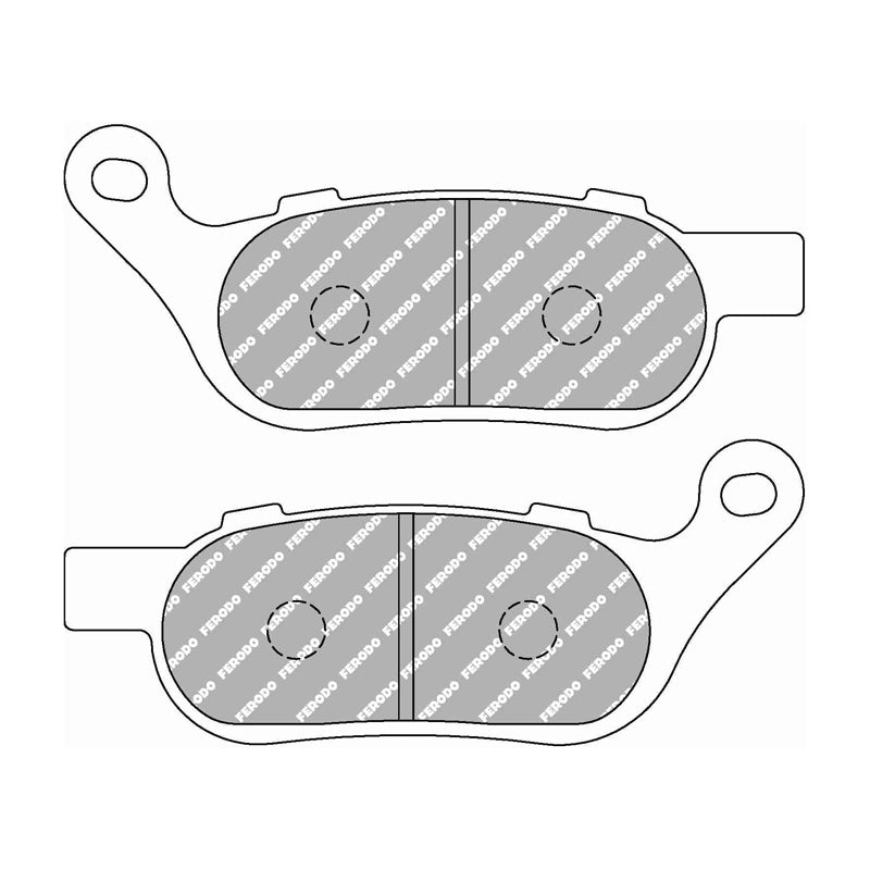 BRAKE PADS - SINTERGRIP SERIES - (FA458HH) REAR