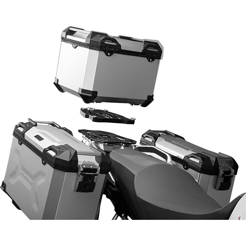 TRAX ADV TOP CS ALUMINUM 38 L SLV