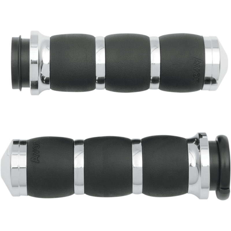 08-19 FLHT VELVET GRIPS CHR TBW