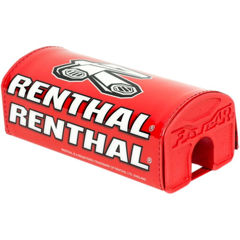 RENTHAL LTD EDITION FATBAR BAR PAD RED/RED FOAM P329