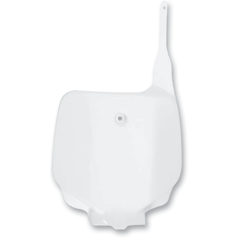 KX80/85 98-13 FRONT # PLATE KX WHITE