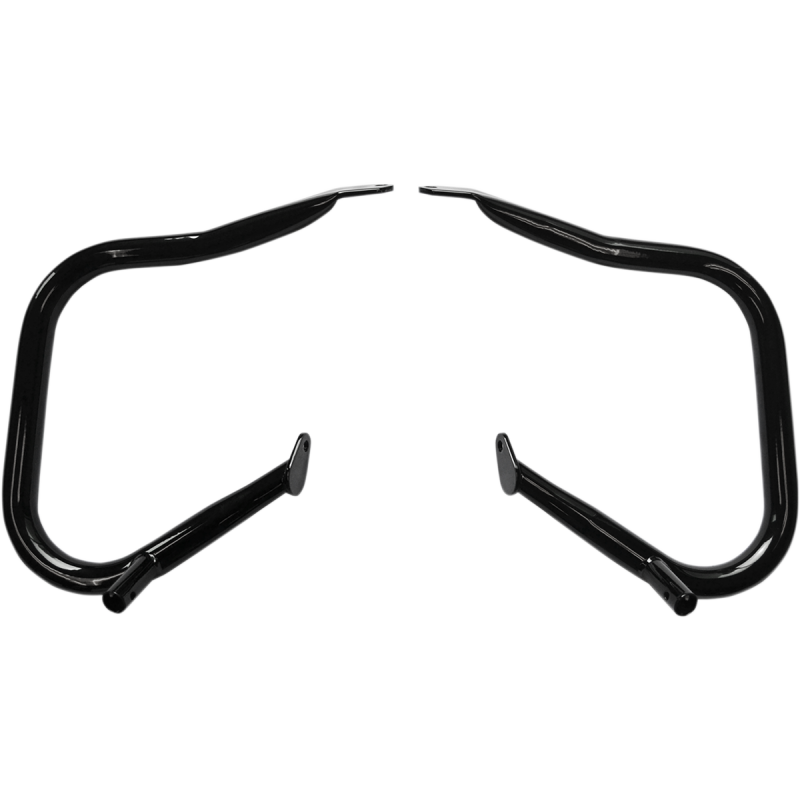 14-19  FLHT B/BUFF S/BAG BARS BLK