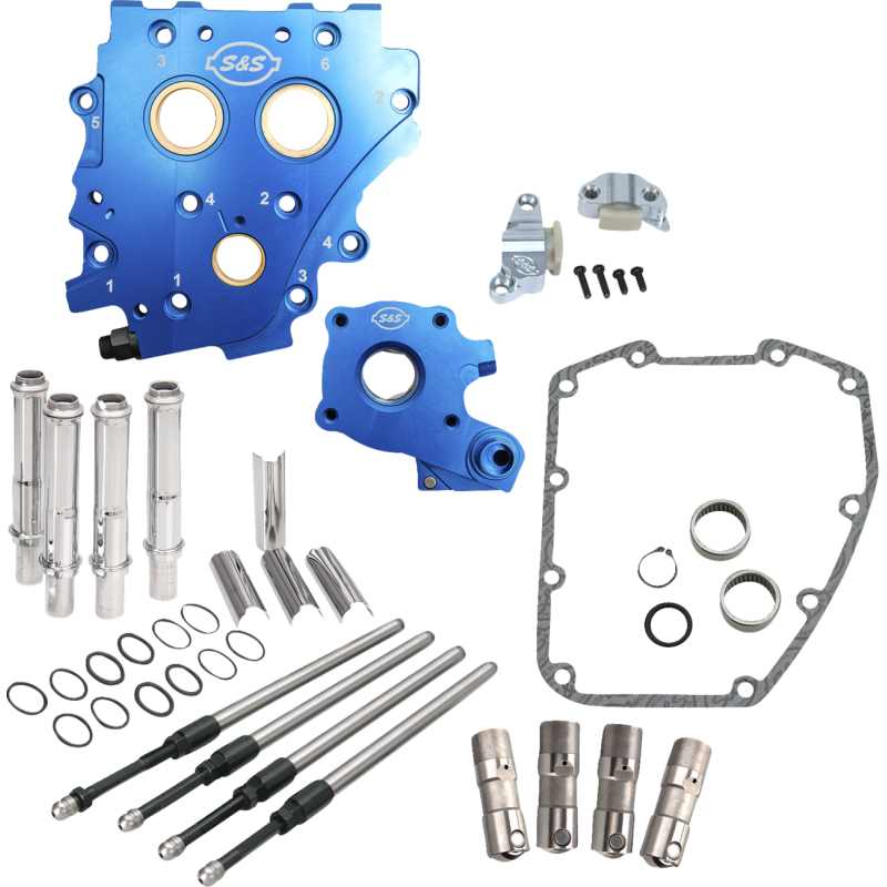 Cam Chest Kt w/o Cams Chain drive Oil cooled Chr P