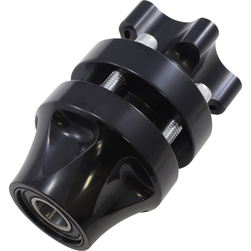 HUB FT SNGL 00-07 FLT BLK