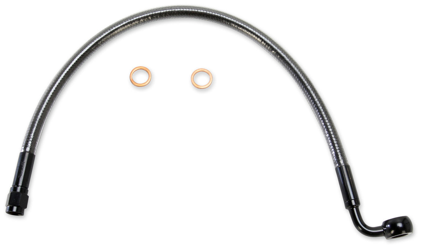 BRAKE FRONT LINE 90/10MM18"BLK