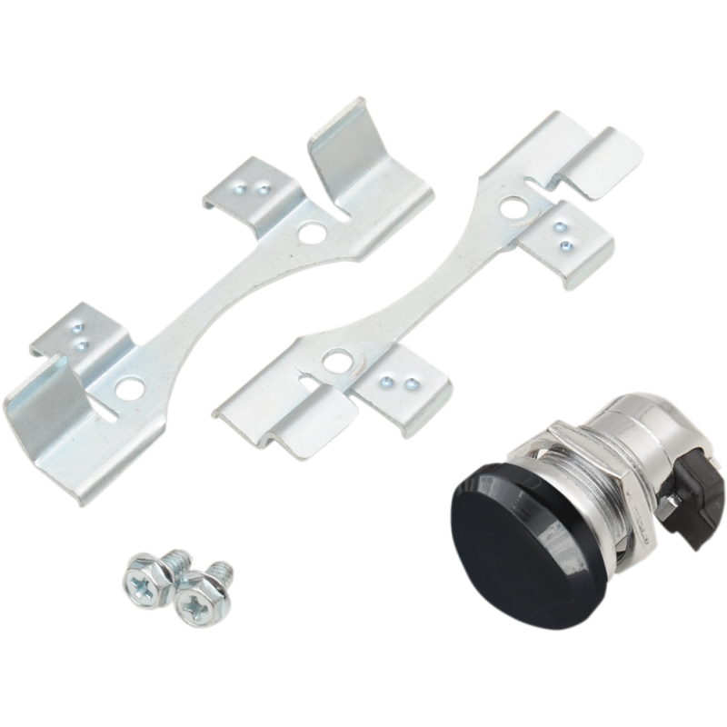LATCH GAS DOOR BLK 92-19 FLHT