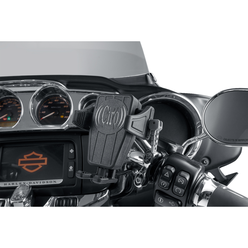 Trim Line Cybercharger Phone Holder - Chrome Mount