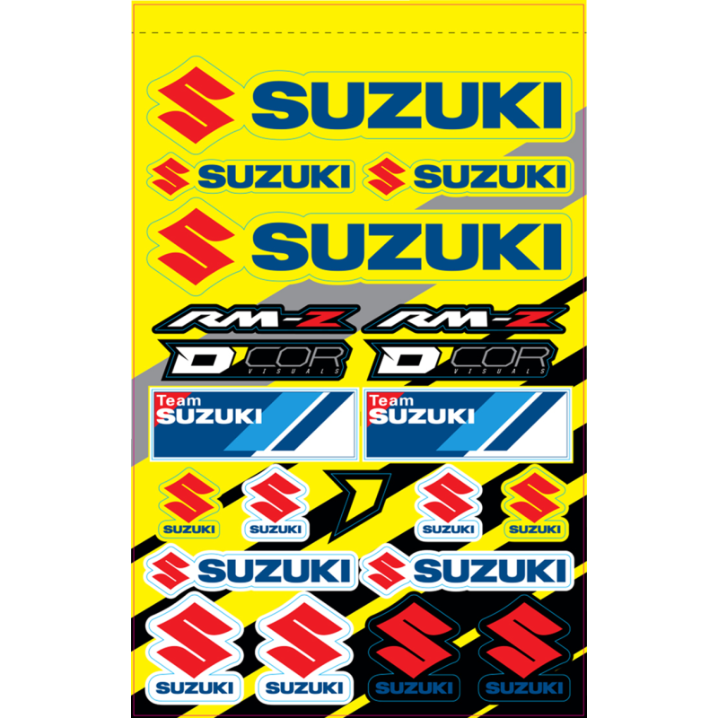 DECAL SHEET SUZUKI COR2