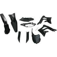 PLASTIC KIT- FULL KX450F:13-13 BLACK