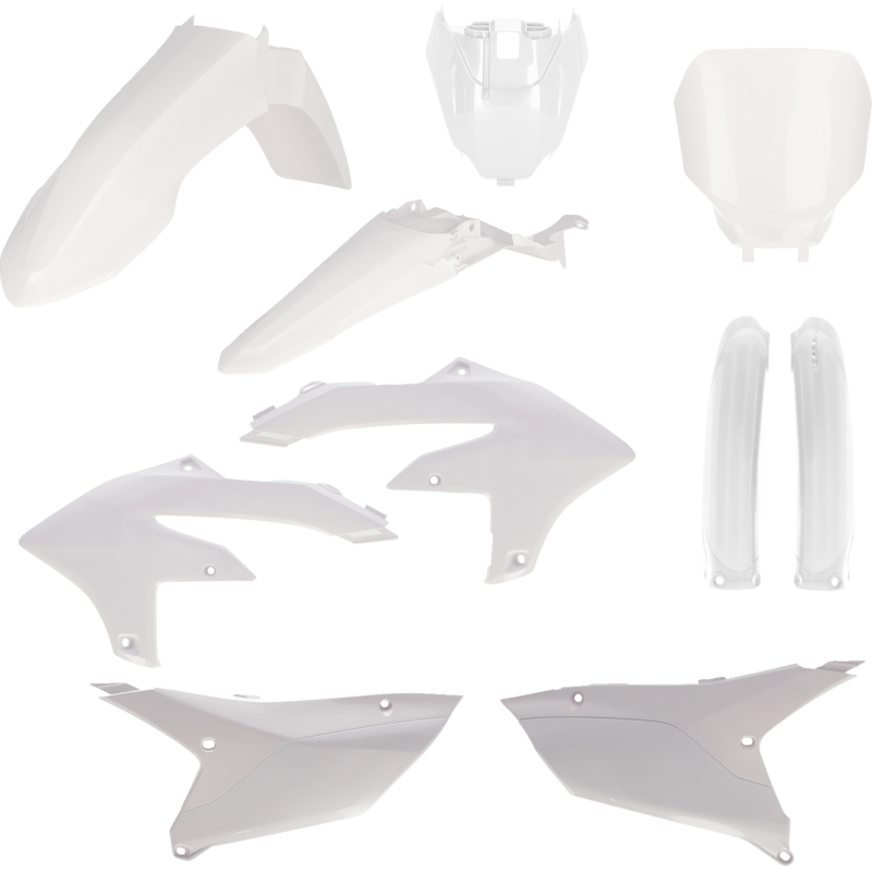 Plastic Kit- FULL YZ450F:23-23 (includes tank cover) White