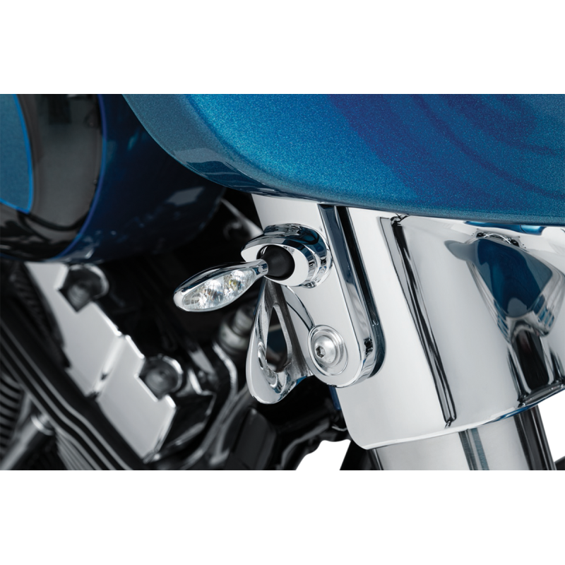 KELLERMANN FRT MNTS FOR STREET GLIDE, L, CHR PN 2846