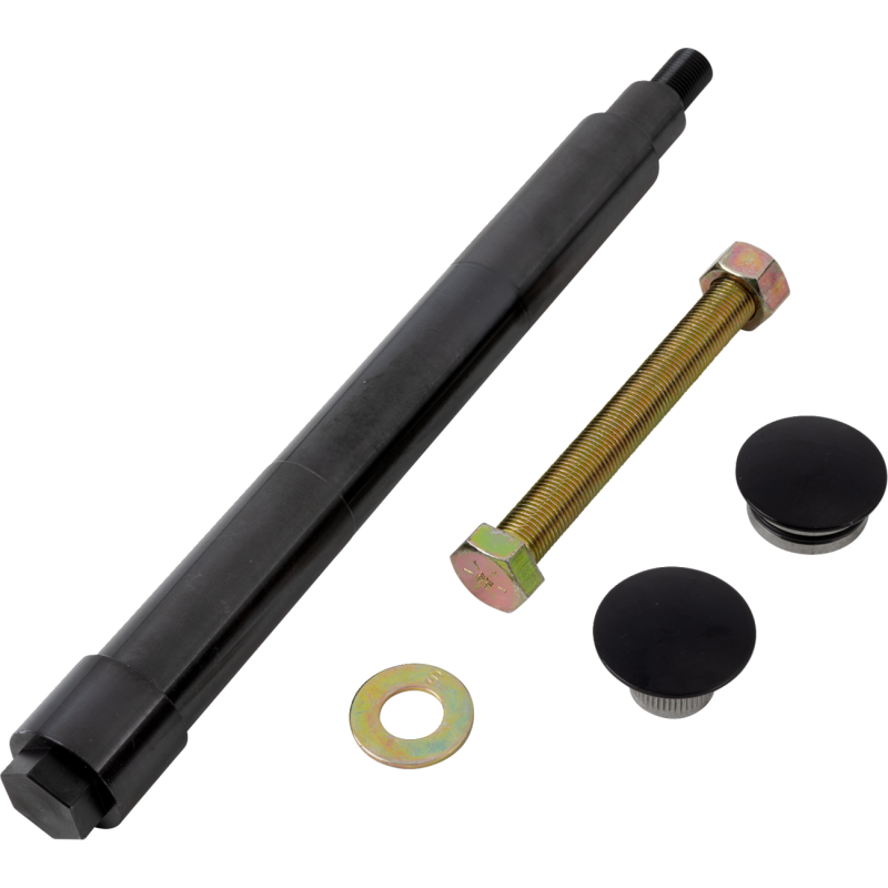 AXLE FLSH/MNT 25MM BLK