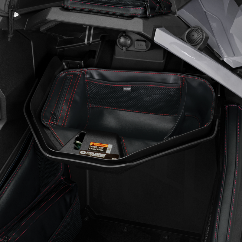 GLOVE BOX ORGANIZER RED