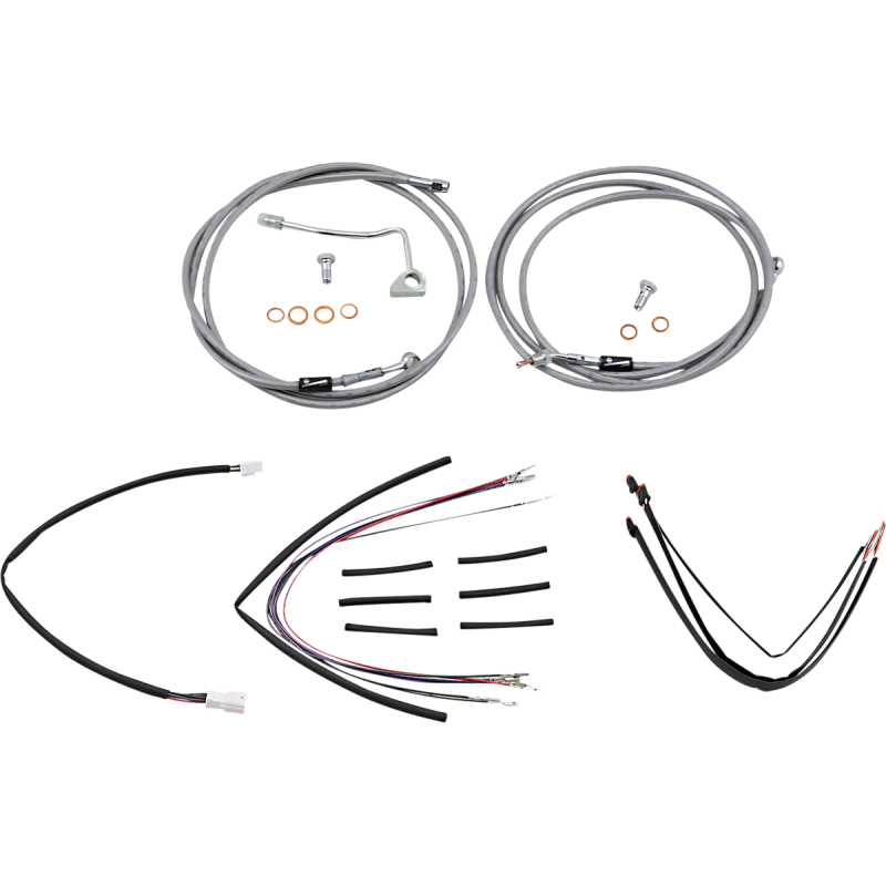 Handlebar Cable/Brake Line Kit - Complete - 18" Ape Hanger H