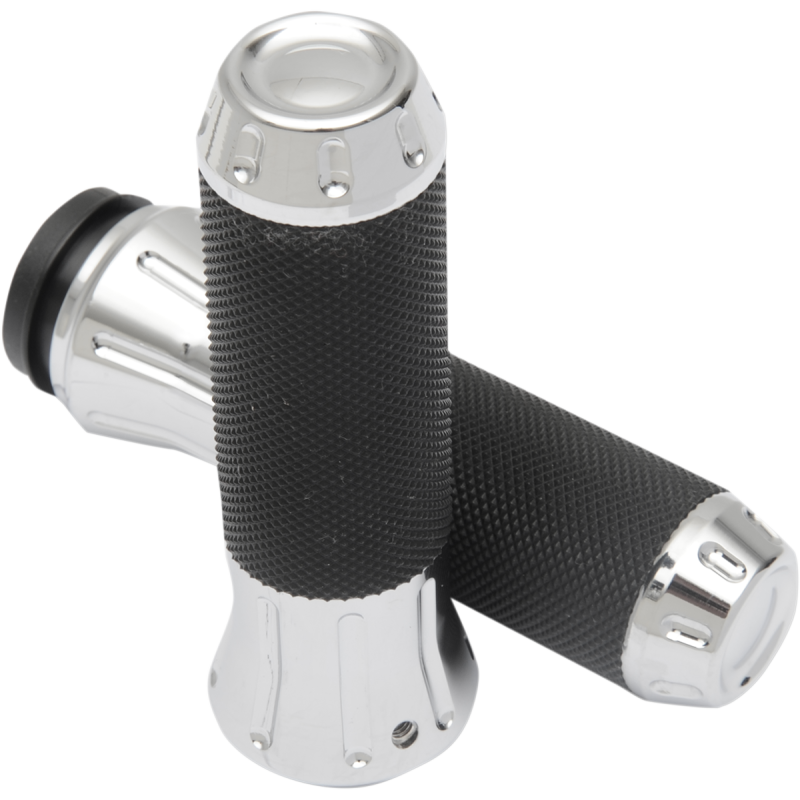 GRIPS CUSTOM 08-19 FLHT CHR