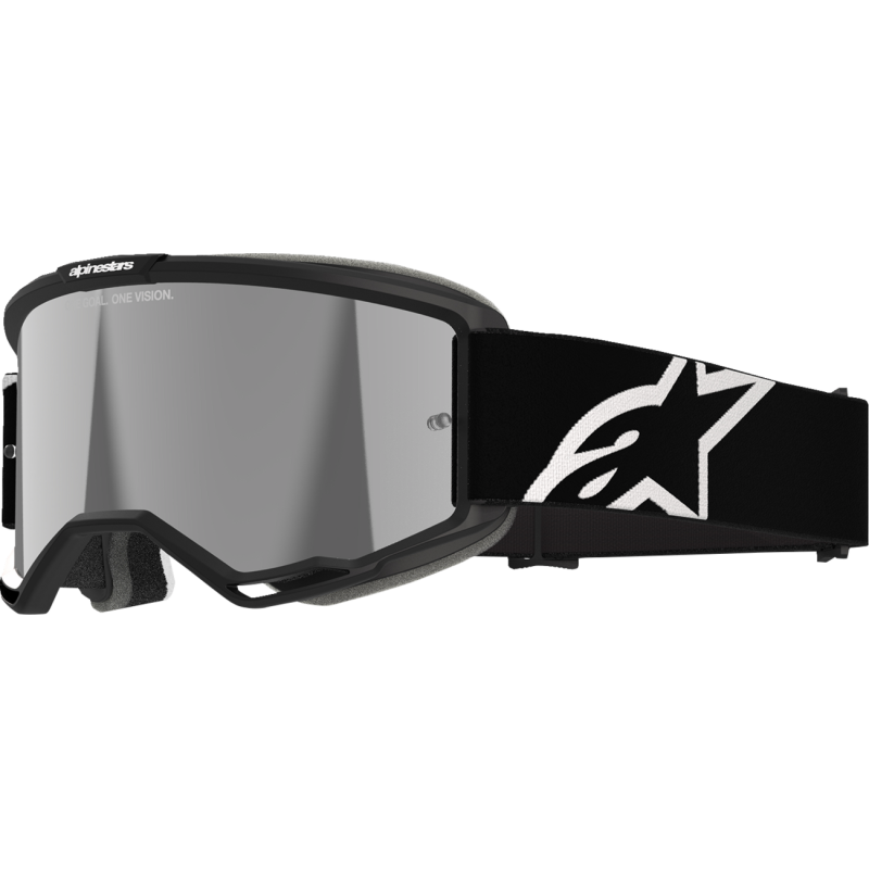 GOGGLE VISION 5 CORP BLK/MIR SIL