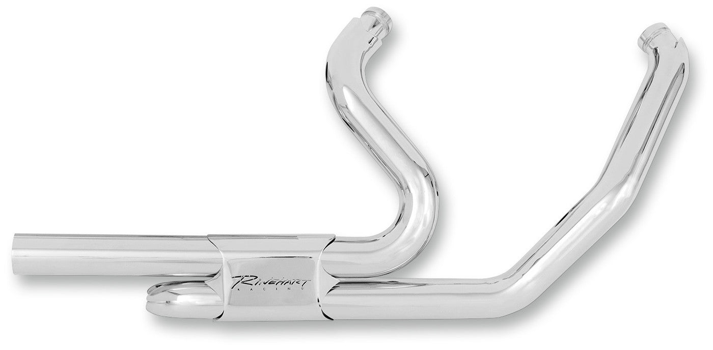 09-16 FLH SLIMLINE DUALS HEADER KIT CHROME