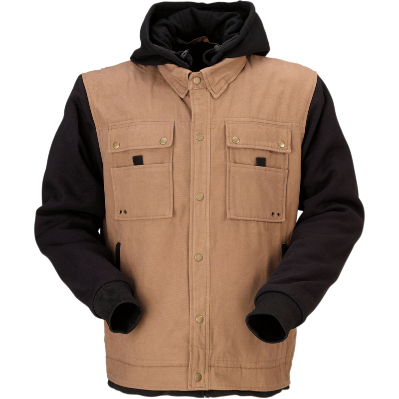 JACKET JAYROD TAN/BK 3X
