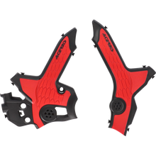 FRAME GUARDS X GRIP CRF300 BLK/RED