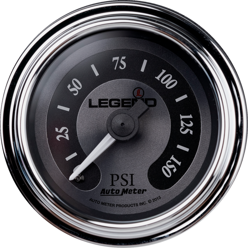 AIR GAUGE TITANIUM LIGHTED EA