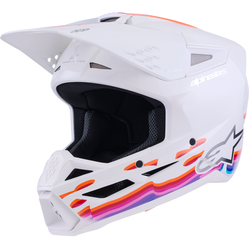 HELMET SM3 FORCE WHITE-GLOSS L