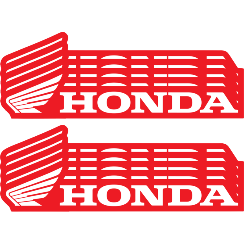 DCOR 6" HONDA DECAL 10PK