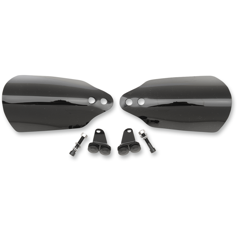 HAND GRDS 14 FLHX BLK
