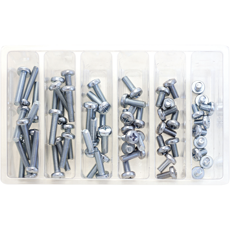 M6 Pan Head Screw Assortment (Kt)