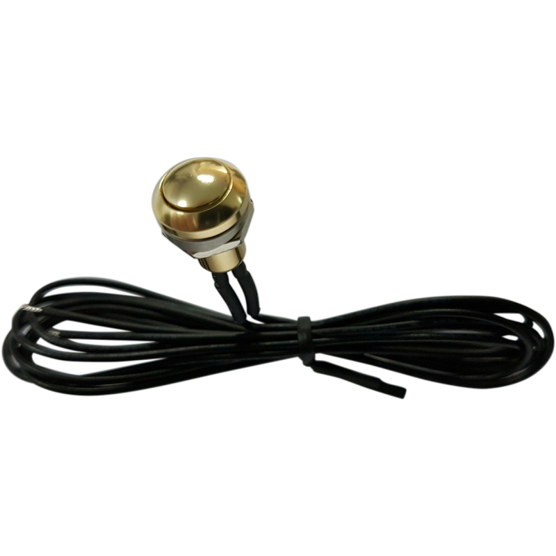 SWITCH MINI PUSH-BUTN GLD