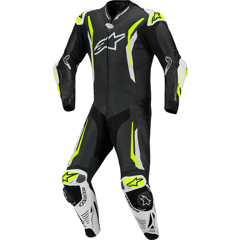 SUIT GP TECH V5 BLK/WHT/YEL FLUO 54