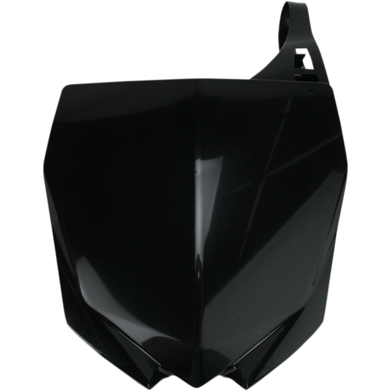 FRONT # PLATE- YZ250F/450F:10-10 BLACK