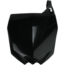 FRONT # PLATE- YZ250F/450F:10-10 BLACK