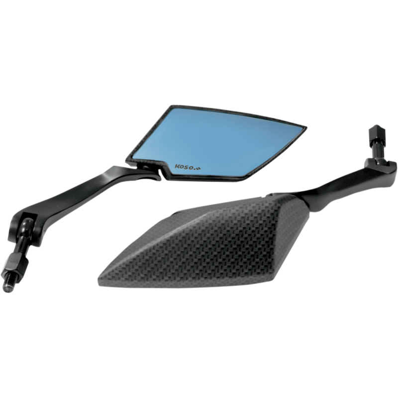 MIRROR BLU LENS CRBN/BLK