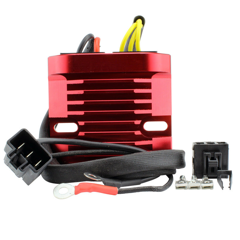 MACHINED ALUMINUM MOSFET REGULATOR WITH BYPASS (HONDA)
