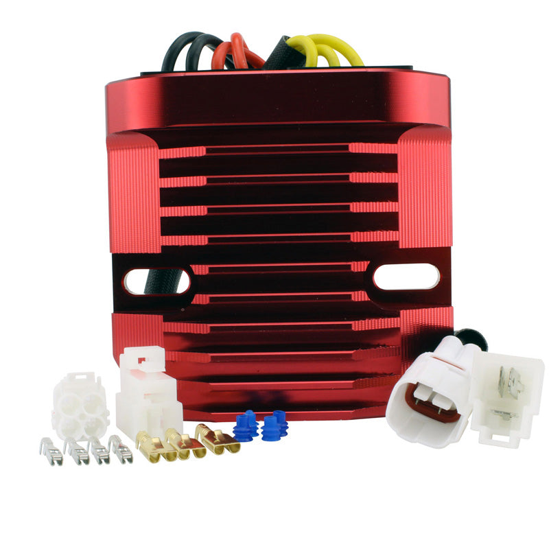 RMSTATOR RED MACHINED ALUMINUM MOSFET REGULATOR (SUZUKI)