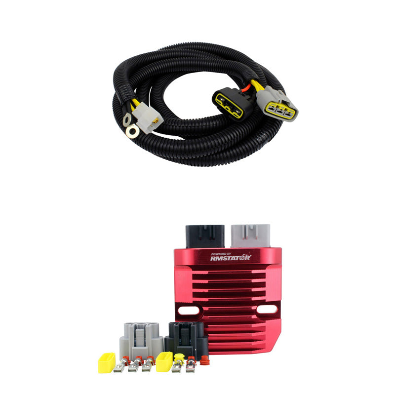 REGULATOR + BYPASS HARNESS  (ARCTIC-CAT/TRIUMPH)