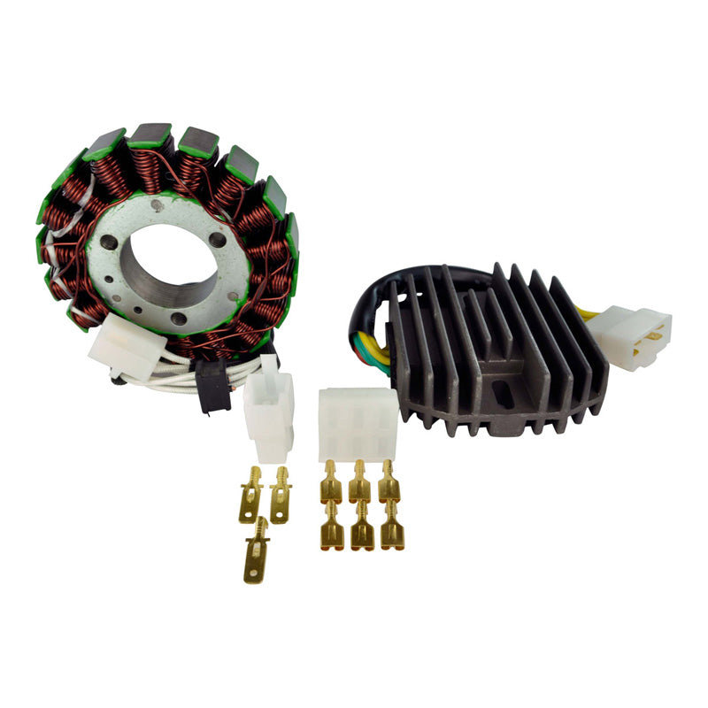 KIT STATOR + VOLTAGE REGULATOR RECTIFIER (SUZUKI)