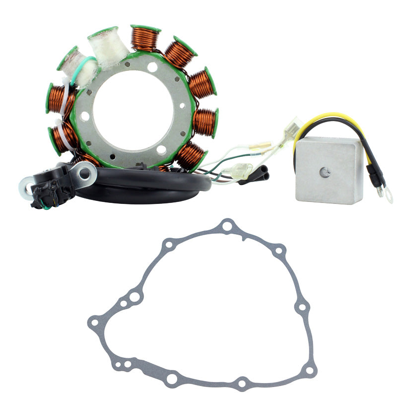 KIT HIGH OUTPUT STATOR + AC REGULATOR + GASKET (HONDA)
