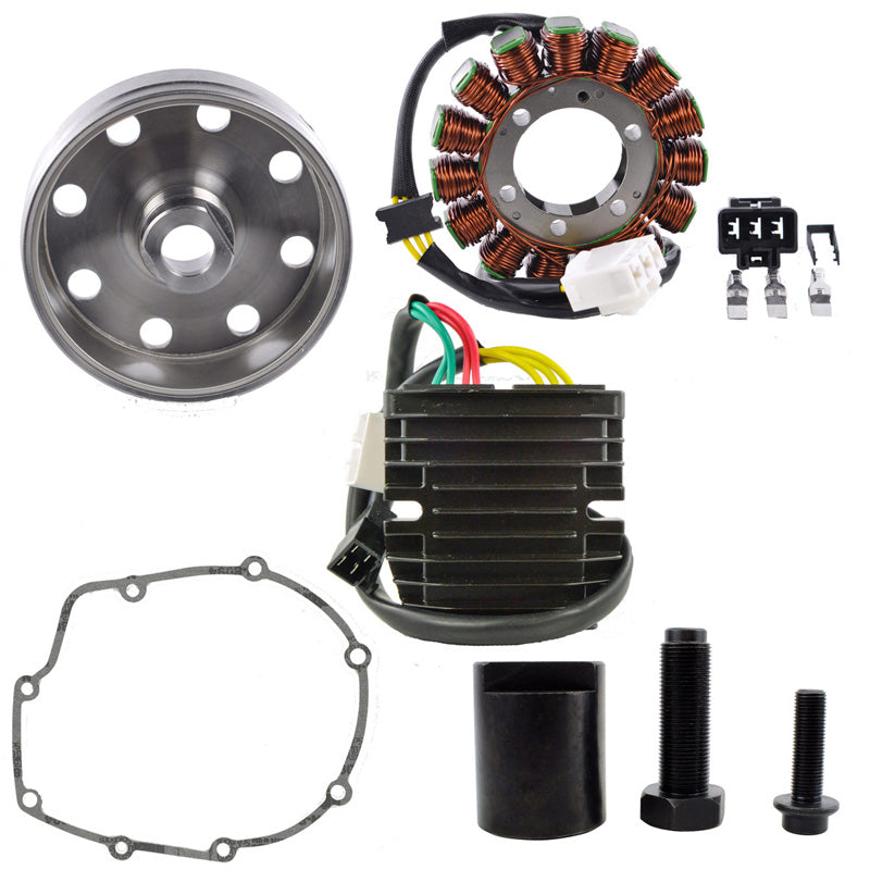 IMPROVED STATOR + KOKUSAN FLYWHEEL + MOSFET REGULATOR + PULLER UPGRADE (APRILIA)