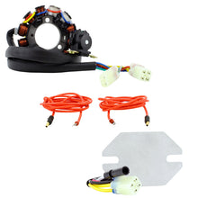 90W AC TO DC LIGHTING STATOR + VOLTAGE REGULATOR CHARGING SYSTEM CONVERSION UPGRADE (HONDA)