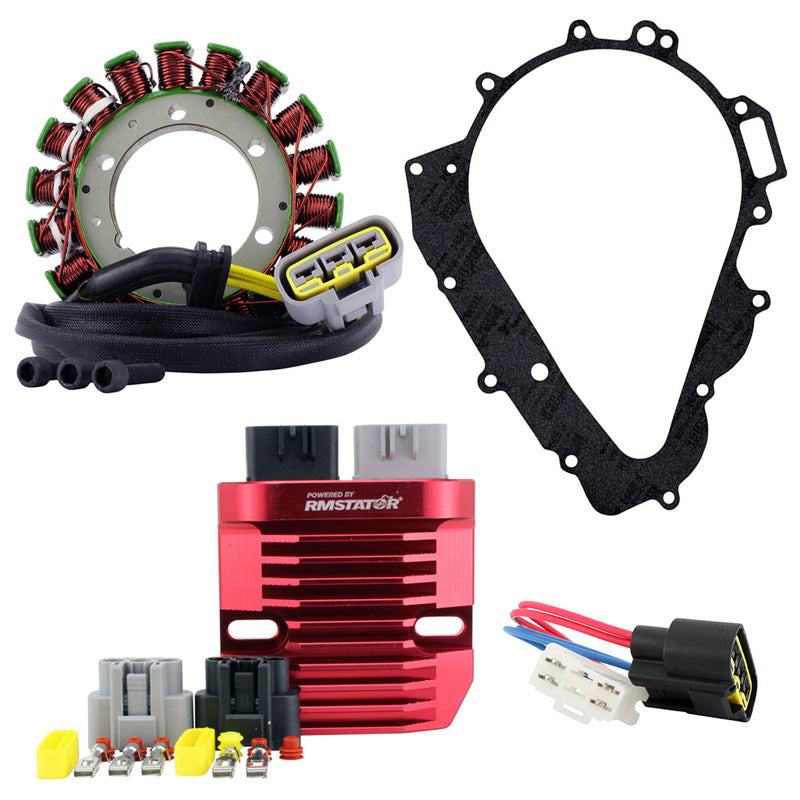 SOLUTION KIT STATOR + MACHINED ALUMINUM SERIES REGULATOR (APRILIA)
