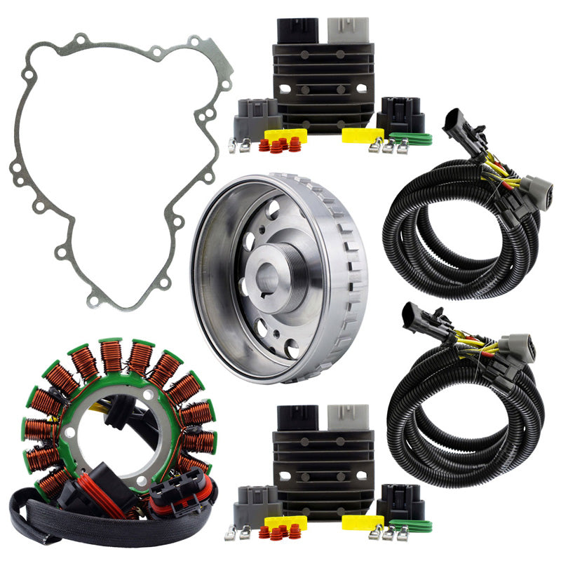 SPLYT SUPERCHARGED TECHNOLOGY STATOR + VOLTAGE REGULATOR + HIGH OUTPUT FLYWHEEL (POLARIS)