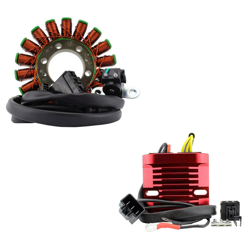STATOR + ALUMINUM MOSFET REGULATOR (TRIUMPH)