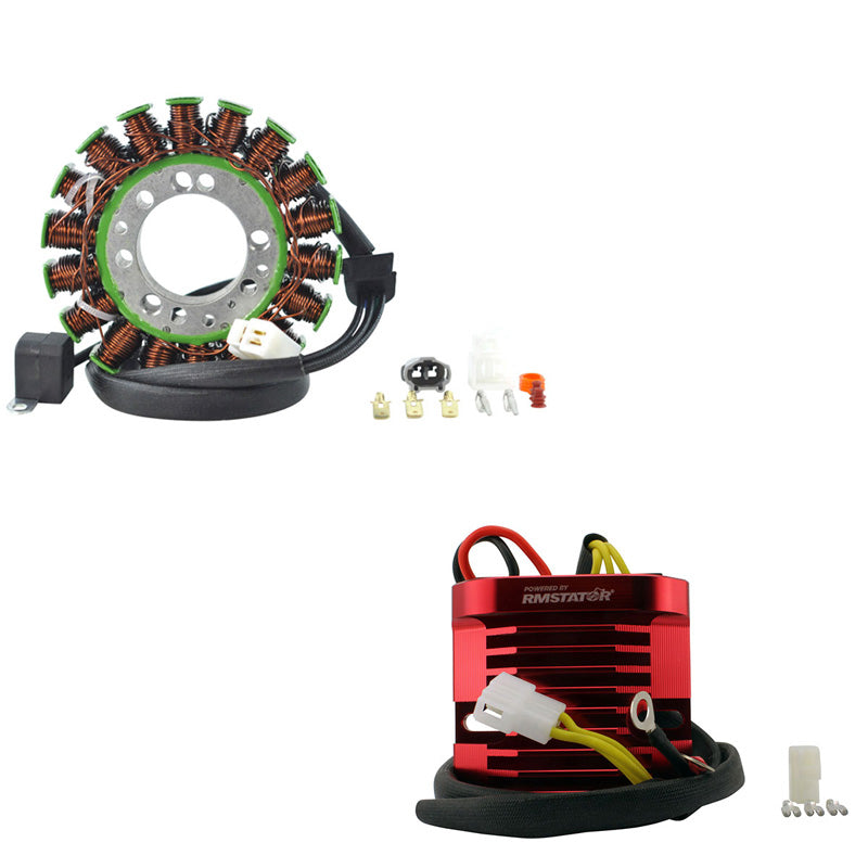 KIT STATOR + ALUMINUM MACHINED MOSFET REGULATOR (TRIUMPH)