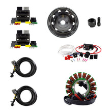 900W SPLYT STATOR + REGULATOR + DUAL BATTERY ISOLATOR + FLYWHEEL + PULLER (POLARIS)